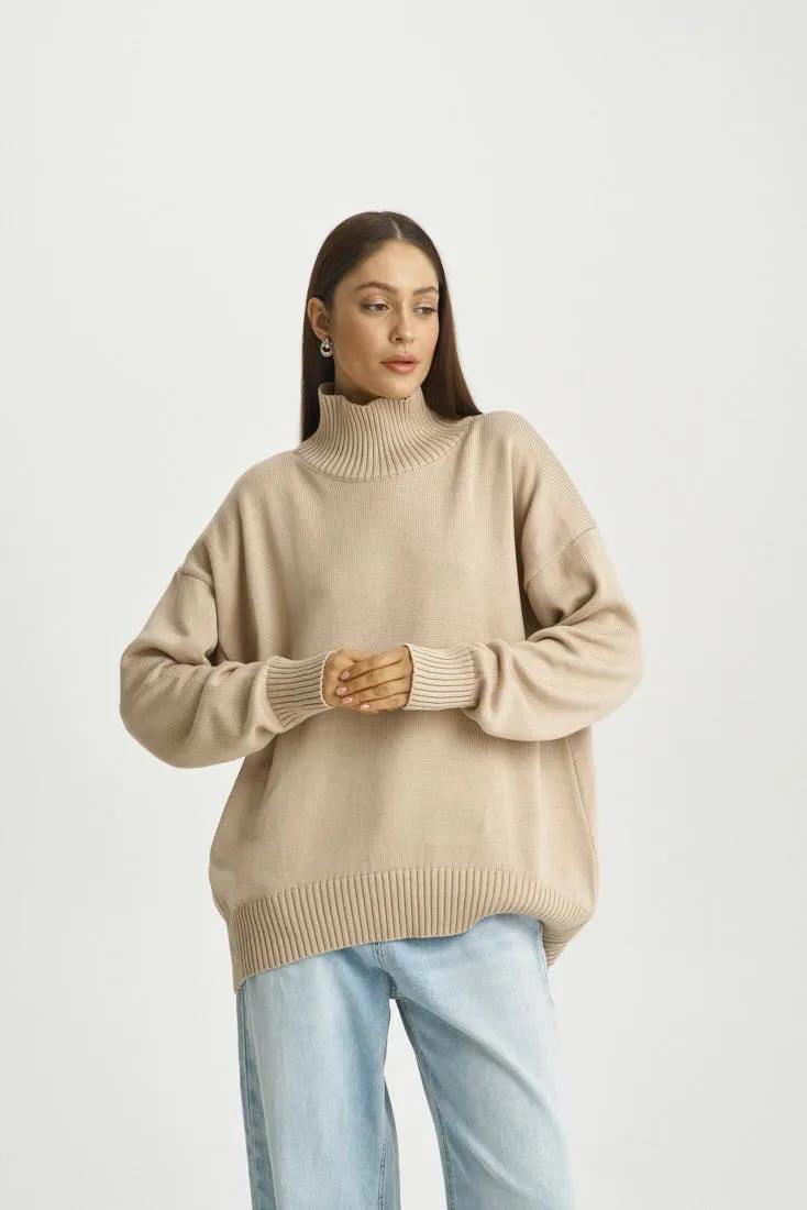 Свитер Cotton Classic Beige