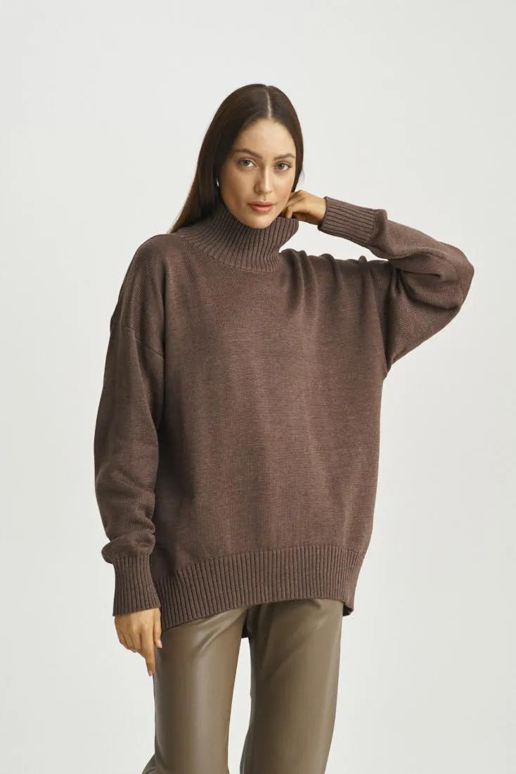 Свитер Cotton Classic Choco Melange