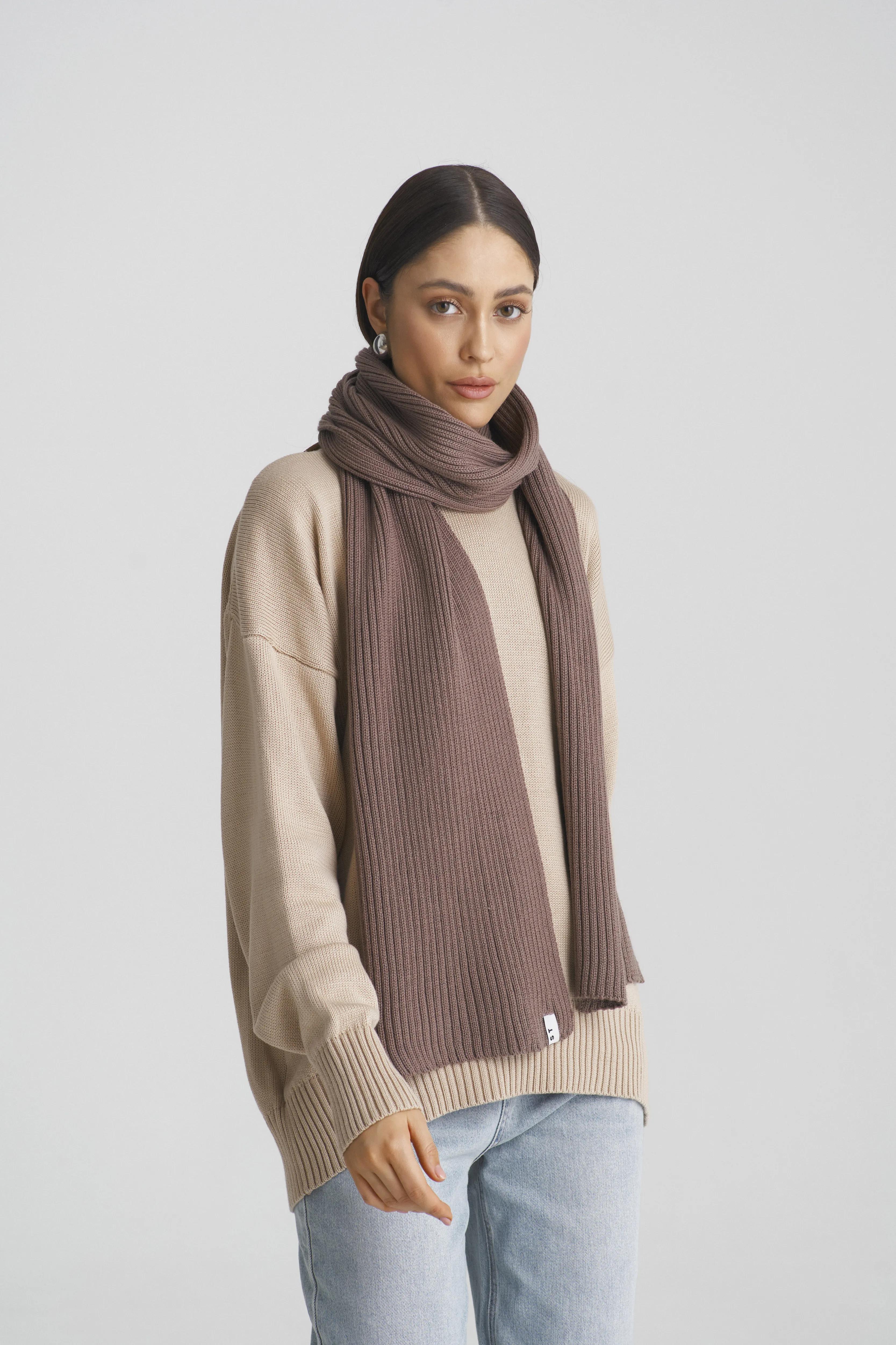 Шарф Merino Cacao