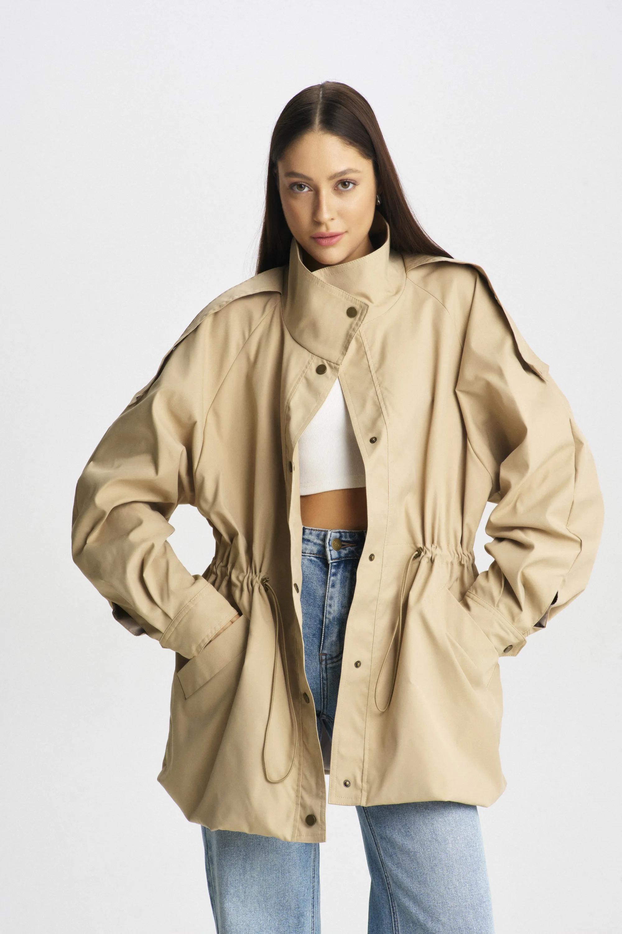 Куртка-реглан на кулиске Pesok