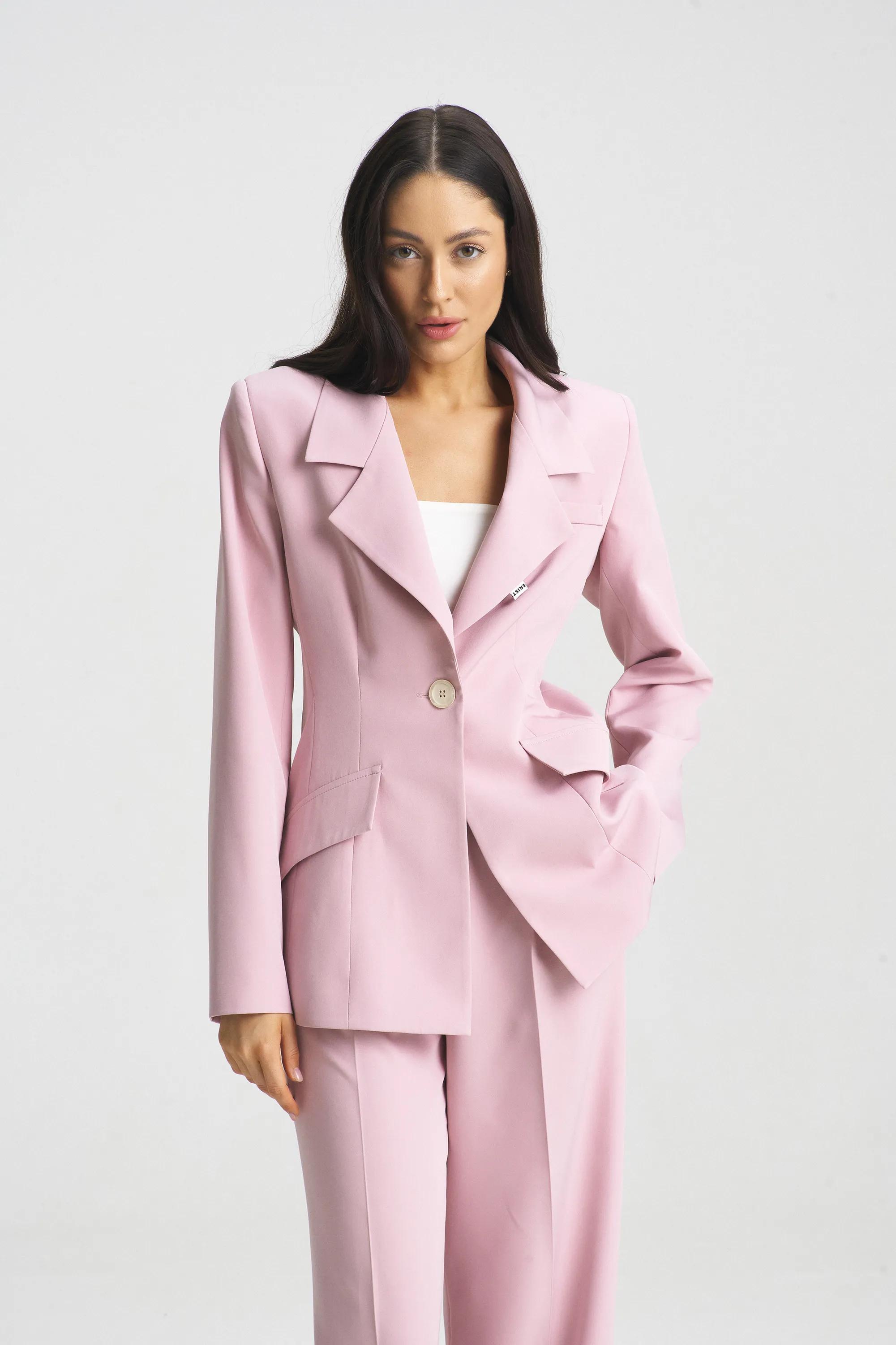 Жакет приталенный Pink
