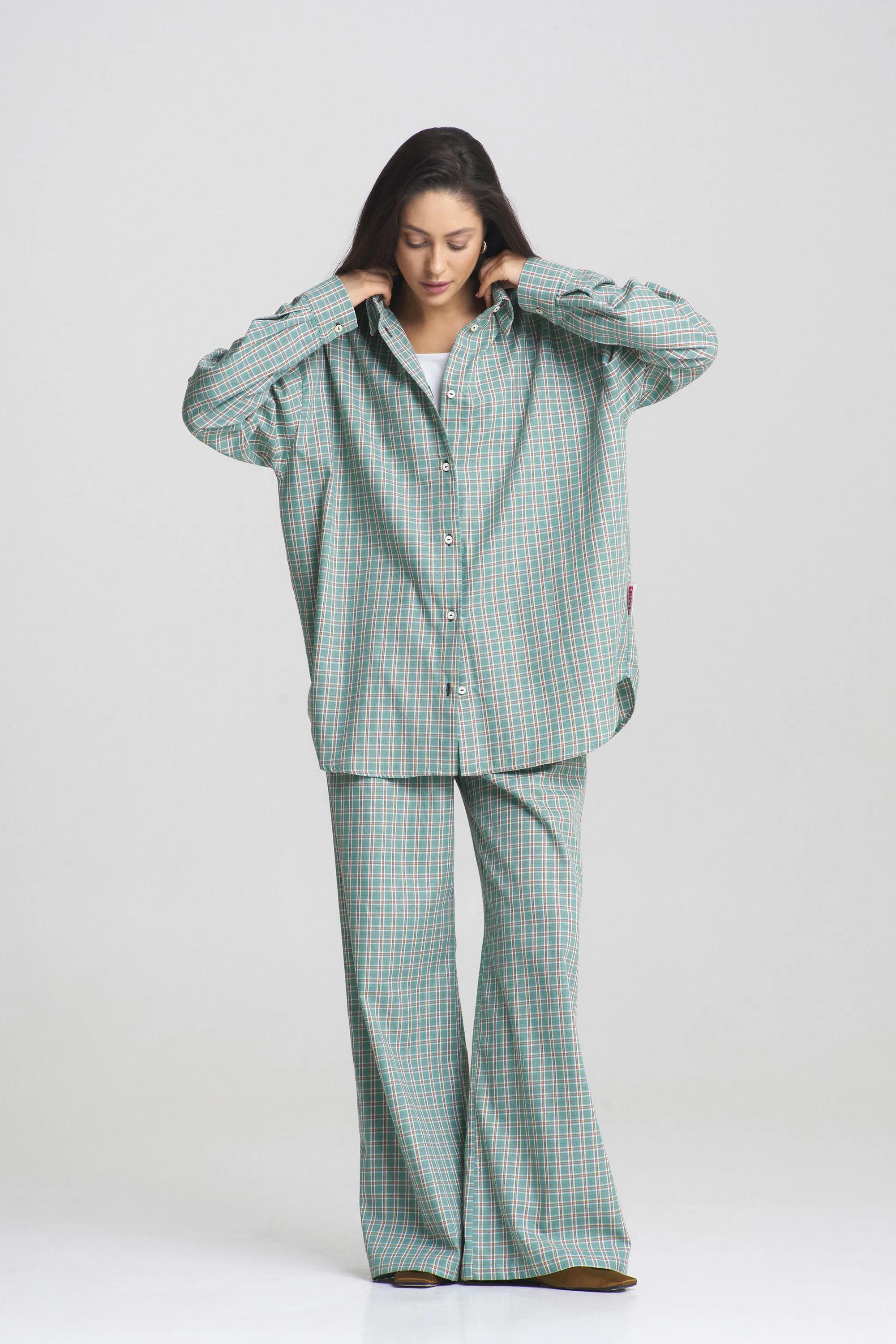 Костюм Summer в клетку Turquoise