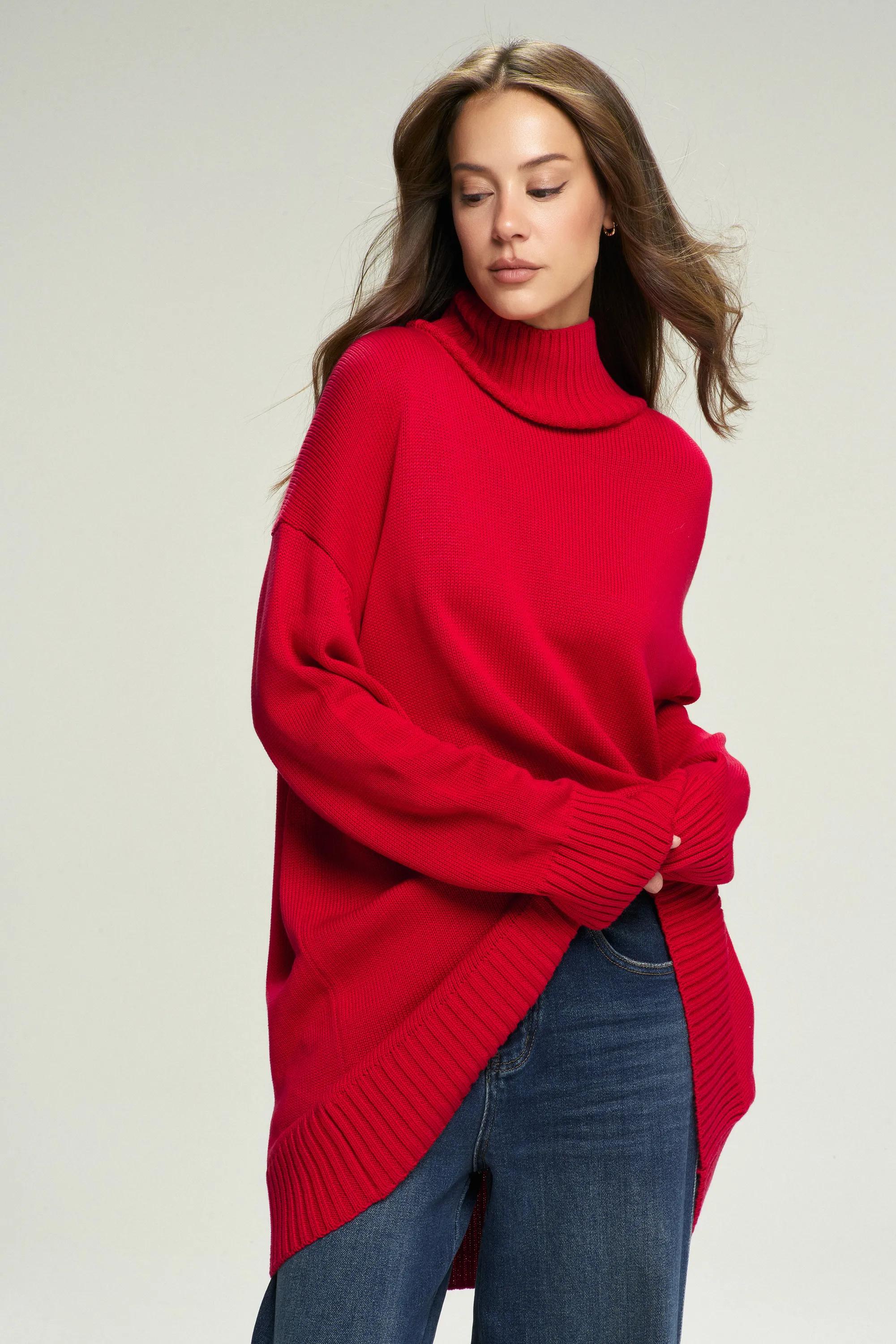 Свитер Oversized Red