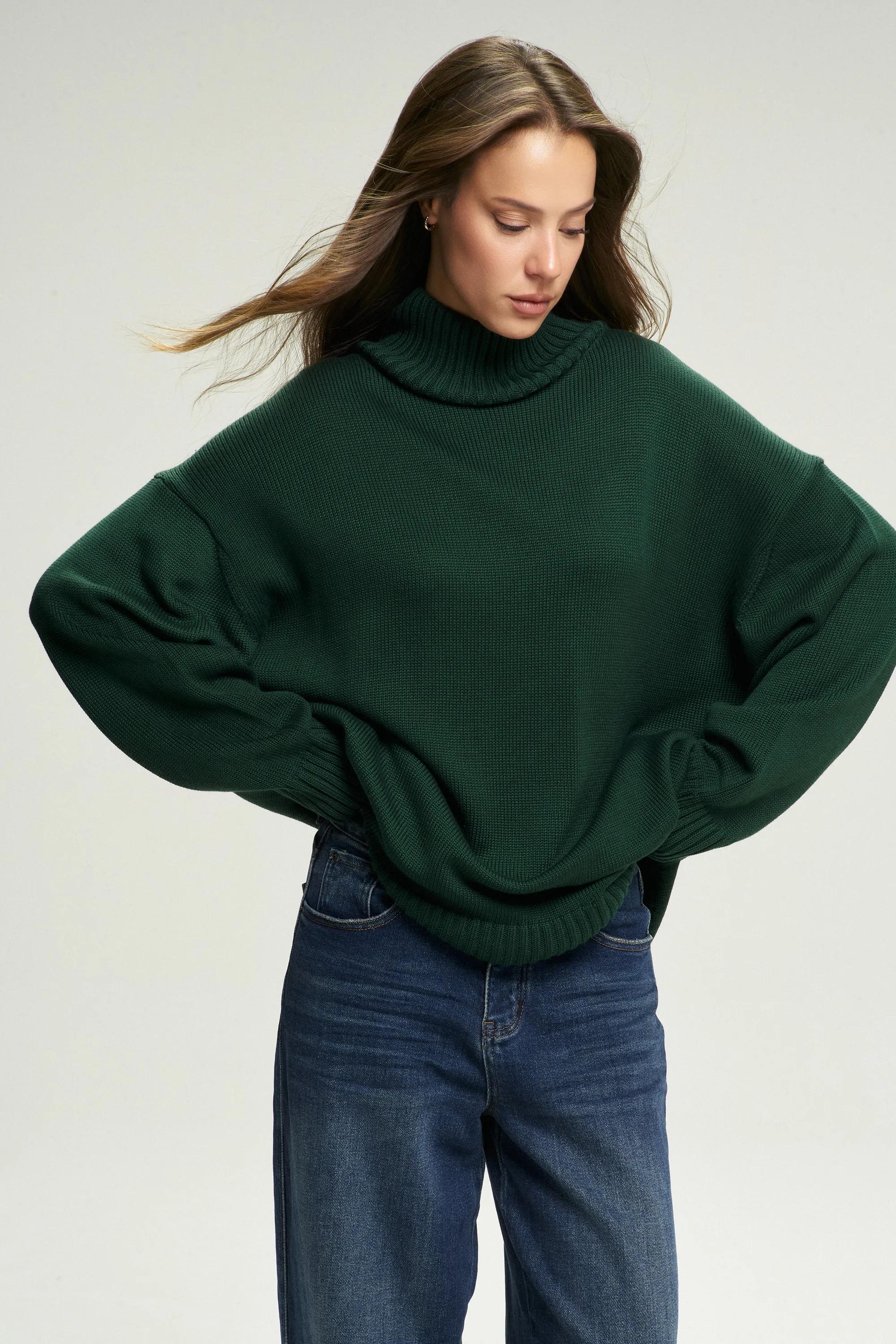 Свитер Oversized Pine Green