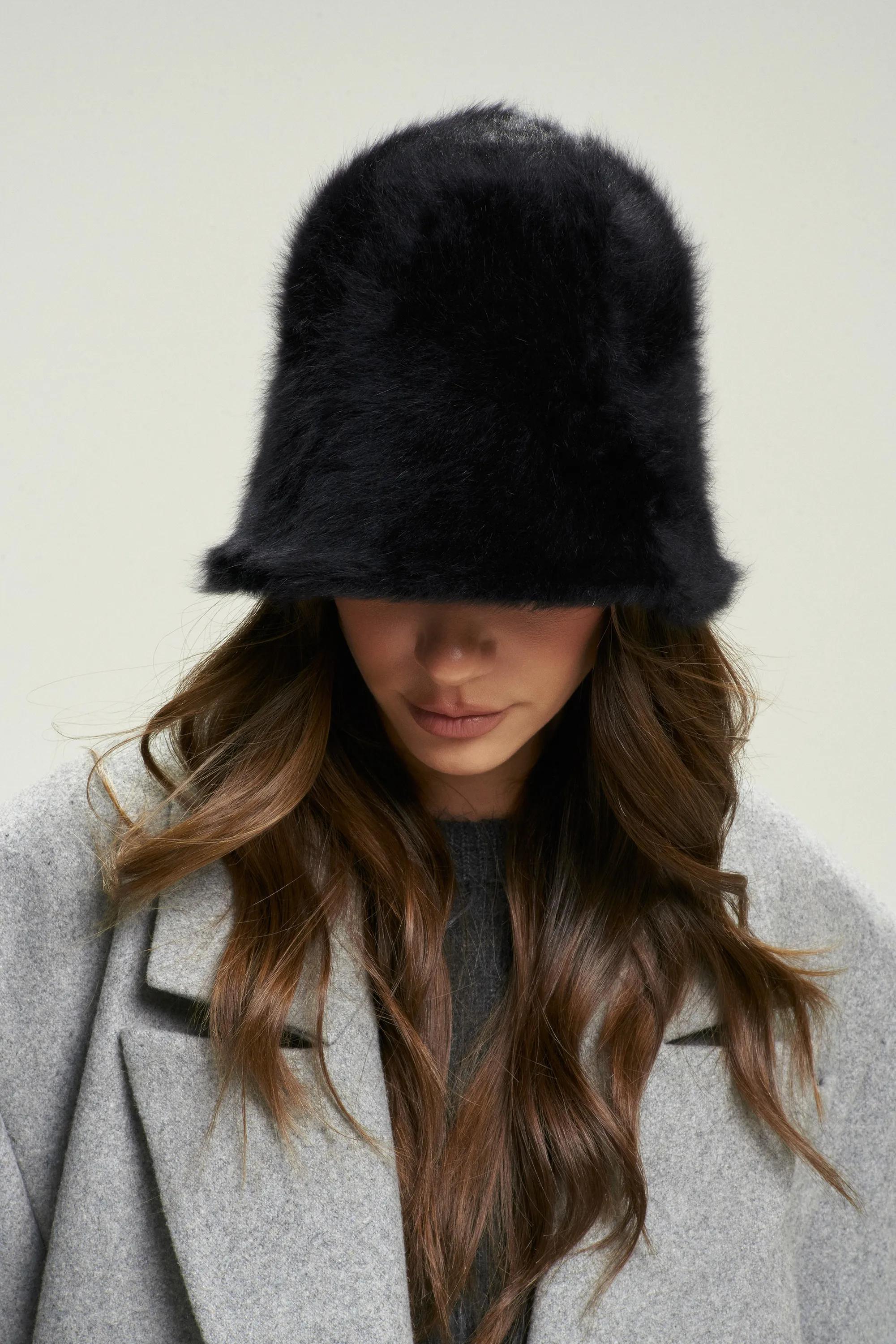 Панама Fluffy Black