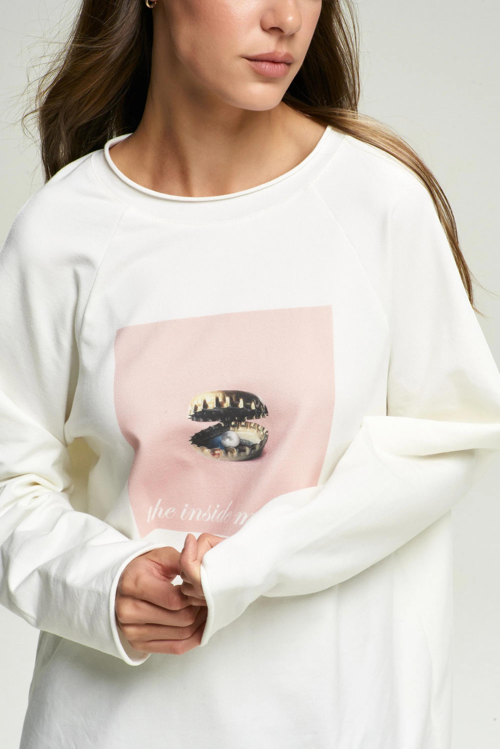 Лонгслив INSIDE White