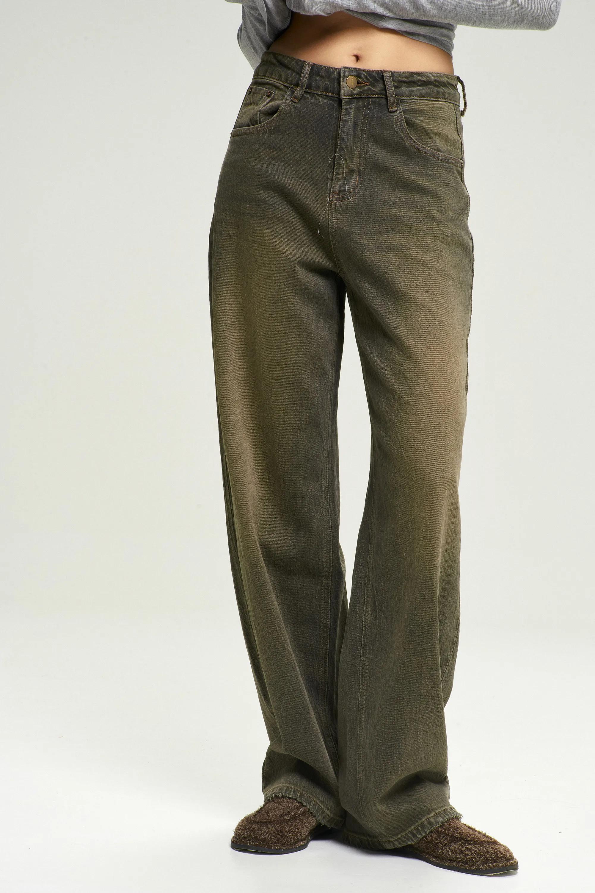 Джинсы RELAXED Washed Brown