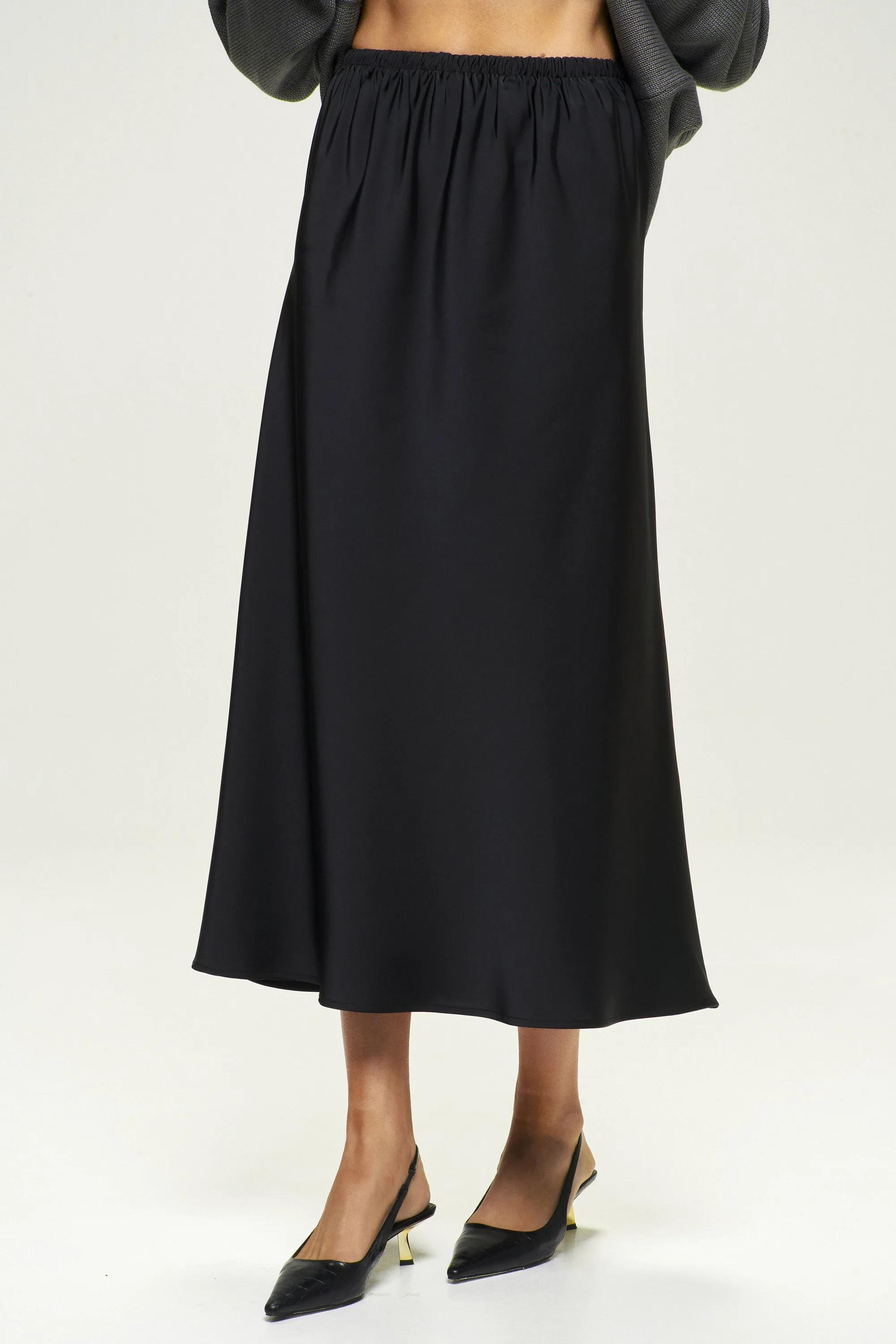 Юбка-годе Black